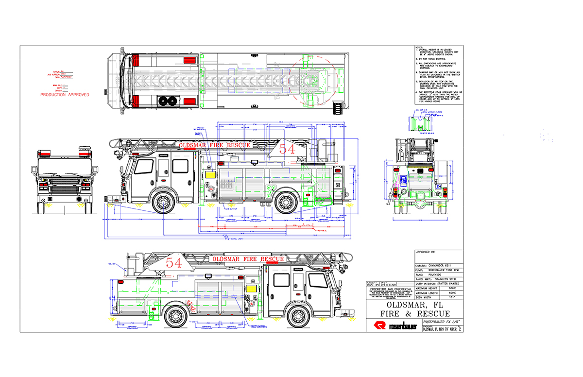 7691 OLDSMAR, FL MP3 78' VIPER PROD Drawing-Model REV Final